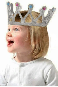 Kraliçe Tacı Gümüş Renk