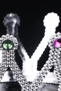 Kraliçe Tacı Gümüş Renk