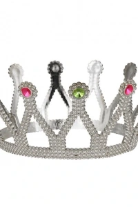 Kraliçe Tacı Gümüş Renk