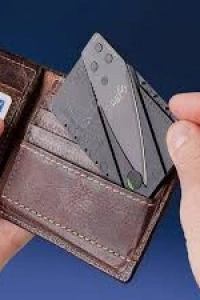 Kredi Kartı Şeklinde Bıçak