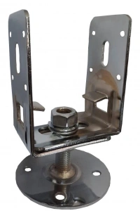 Krom Ayarlı Tablalı Pergole Ayağı