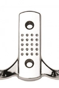 Krom Kaplama Noktalı Vestiyer Askısı 2 Li