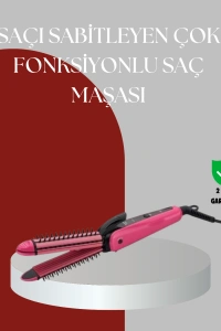 Kuaför Kalitesinde Saç Şekillendirici | Pratik Kullanım