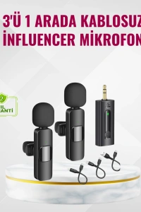 Küçük Boyutlu Mikrofon - 8 Saat Kullanım