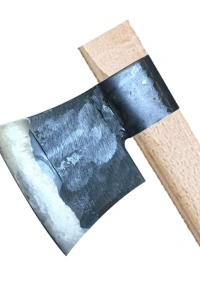 Küçük Sakallı Saplı Nacak - Balta 60cm - Dövme Çelikten