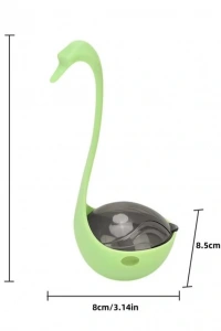 Kuğu Şeklinde Lazerli Kedi Oyuncağı