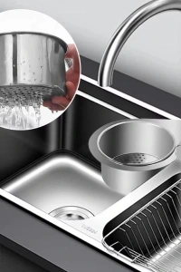 Kuğu Tasarımlı Paslanmaz Lavabo Drenaj Sepeti