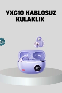 Kulak Arkası Klipsli Bluetooth Kulaklık YXG10 Silikon Malzemeli Ergonomik