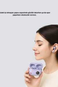 Kulak Arkası Klipsli Bluetooth Kulaklık YXG10 Silikon Malzemeli Ergonomik