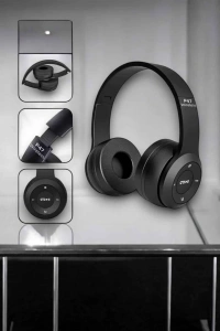 Kulak Üstü TF Kart ve AUX Destekli Ergonomik Bluetooth Kulaklık