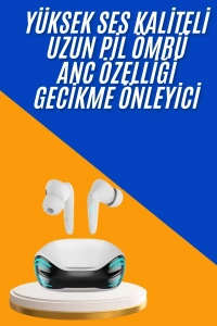 Kulaklığı Mikrofonlu Gürültü Engelleme Gecikme Önleyici Bluetooth Kulaklık
