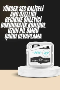 Kulaklığı Yeni Mekanik Kablosuz Kulaklık İos Android Uyumlu