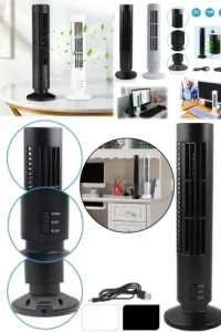 Kule Tipi Usb Masaüstü Vantilatör