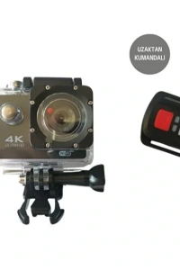 Kumandalı 4K Wi-Fi Aksiyon Kamerası