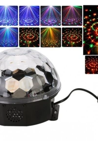 Kumandalı Kristal Led RGB Disko Topu