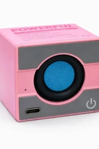 Mini Taşınabilir Hoparlör - Type C (USB-C) Şarj - Güçlü Bass - Küp Tasarım