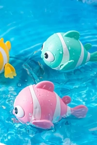 Kurmalı Balık Bebek Banyo Oyuncağı