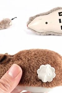 Kurmalı Fare Kedi Eğitim Oyuncağı