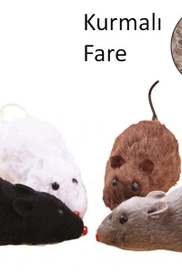 Kurmalı Fare Kedi Eğitim Oyuncağı