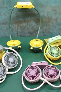 Kuromi Şarjlı Boyun Fanı Vantilatör 2 Kademeli - Model 2