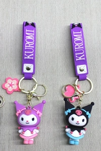 Kuromi Silikon Anahtarlık