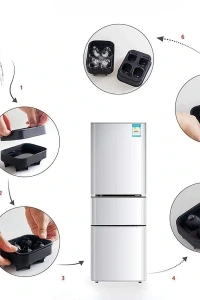 Kuru Kafa Şekilli Silikon Buz Kalıbı