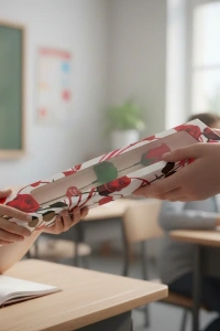 Kutulu Gül - Öğretmenler Günü Hediyesi