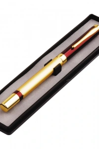 Kutulu Kırmızı Gold Tasarım Roller Kalem