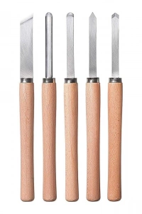 KWB 5 Parça Ahşap Torna Bıçak Seti