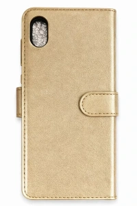 L7 Trend S Plus Kapaklı Kılıf - Gold