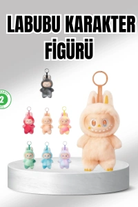 Labubu Peluş Oyuncak – Koleksiyonluk Yumuşak Dekoratif Figür 20 cm