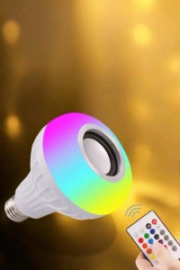 Lamba Led Hoparlör Dayanıklı ve Uzun Ömürlü Bluetooth Hoparlör