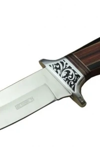 Lanmark A058-1 Kamp Bıçağı 26,5 cm - Ahşap Sap, Kılıflı