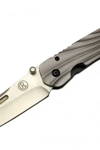 Lanmark Umnumzaan T 50 Gri Kamp Çakı 22,5cm - Manuel, Kemerlikli, Oluklu