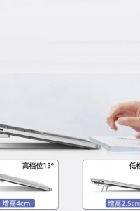 Laptop Standı 2 Kademeli Yükseltme Ayarlı - 2 Adet