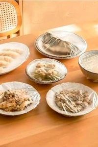 Lastikli Tencere Ve Tabak Bonesi 100 Adet (24cm)