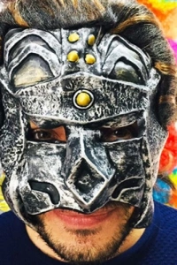 Lateks Gladiatör Maskesi