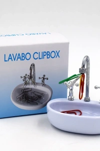 Lavabo Şeklinde Ataç Kutusu