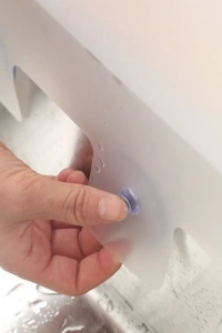 Lavabo ve Ocak Sıçrama Önleyici Vantuzlu Kalkan