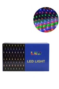 LED Ağ Işık Dekoratif File Aydınlatma Balkon Oda ve Bahçe Süsleme