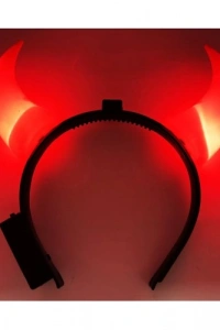 Led Işıklı Boynuz Taç