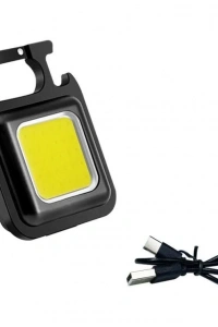 LED Işıklı Flash Özellikli 4 Modlu  Anahtarlık El Feneri