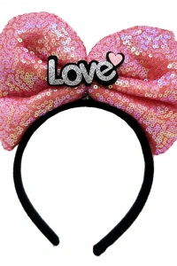 Led Işıklı Fuşya Fiyonk Taç