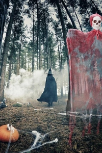 LED IŞIKLI KAHKAHA ATAN SESLİ SENSÖRLÜ KURU KAFA