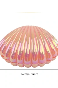 LED Işıklı Kendin Yap Deniz Kabuğu Tasarımlı Lale Lamba