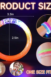 Led Işıklı Pilli Bileklik