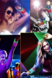 Led Işıklı Pilli Bileklik