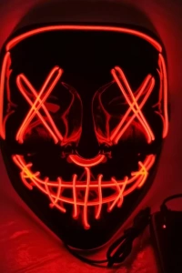 LED Işıklı Turuncu Maske
