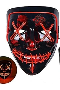 LED Işıklı Turuncu Maske