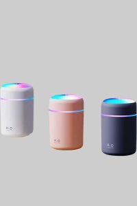 LED Işıklı USB Nemlendirici – Sürekli ve Aralıklı Püskürtme Modu